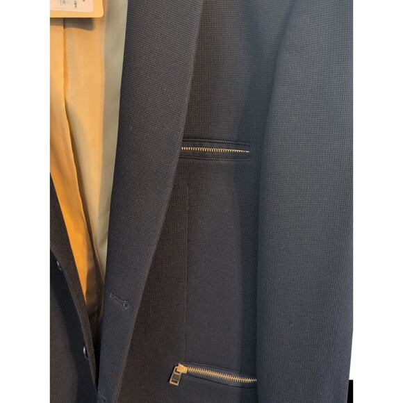 New with tags! RNT23 Jeans Navy Blazer 3XL Gold Zipper Detail - Picture 2 of 4